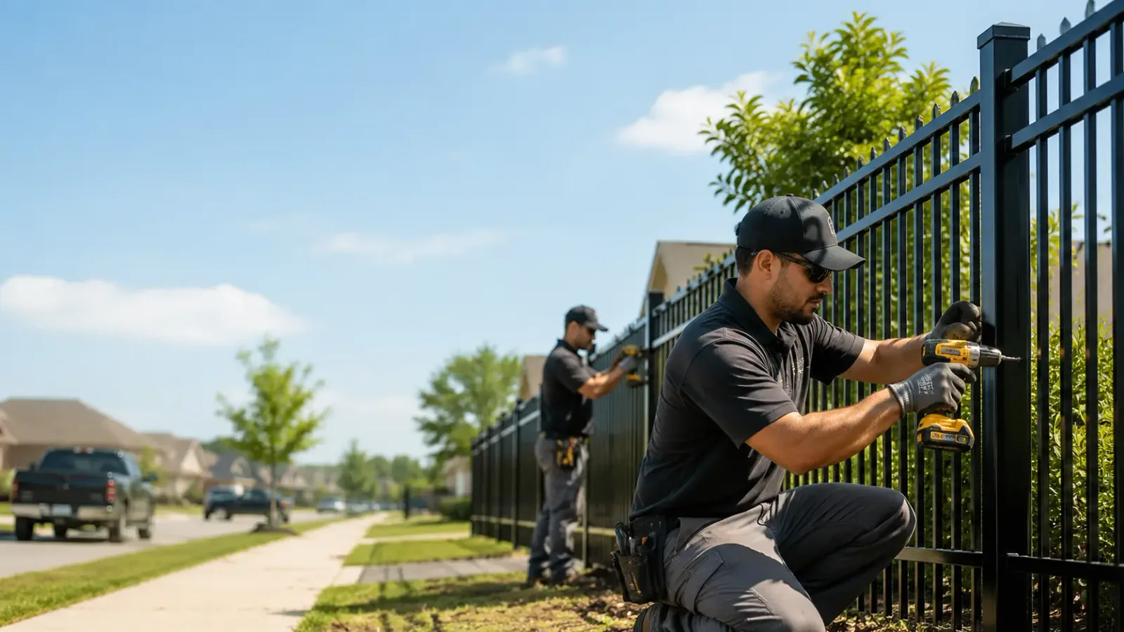 Metal Fence Installation in Bethlehem, CT